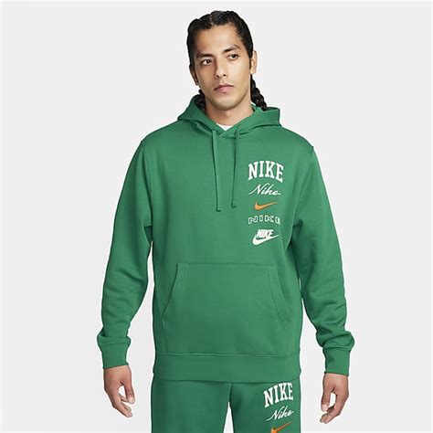 nike hoodie groen heren|Groen Hoodies .